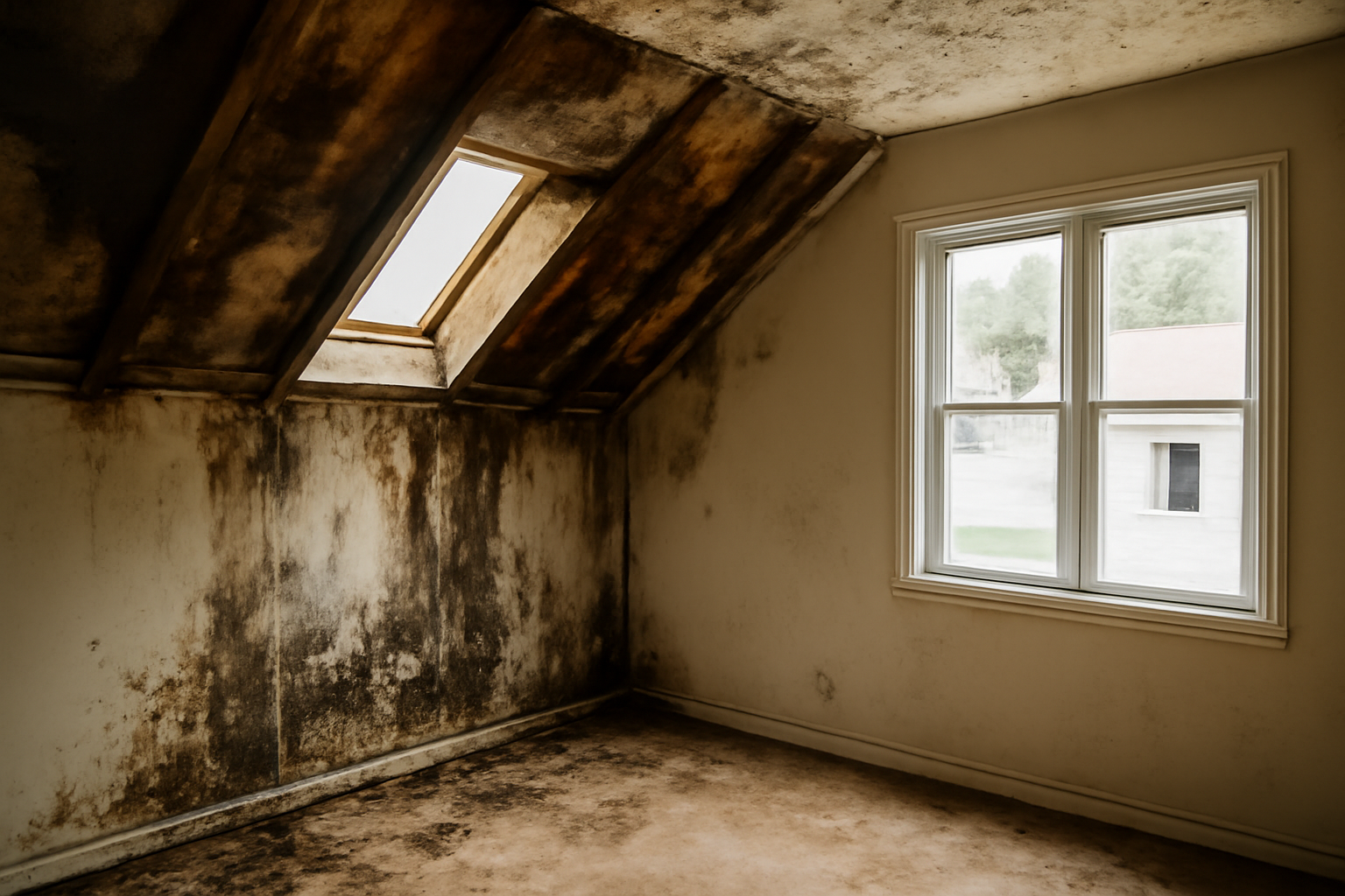Attic Water Damage Restoration in Aldine, TX