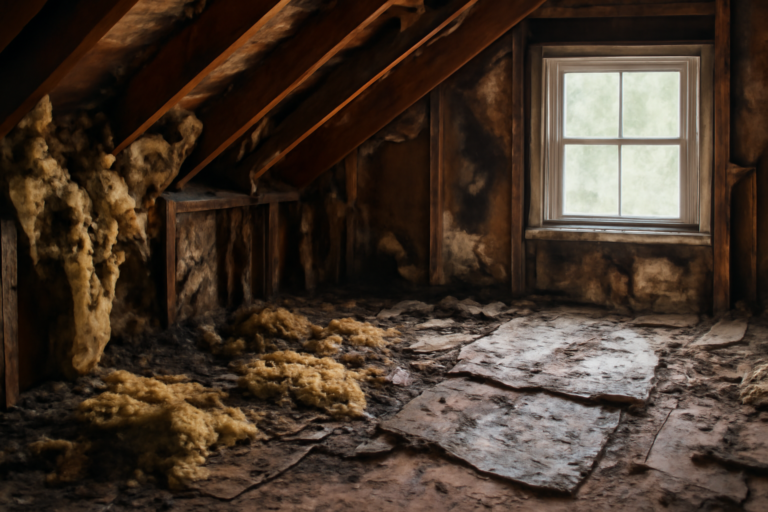 Attic Water Removal