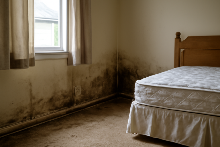 Bedroom Water Removal