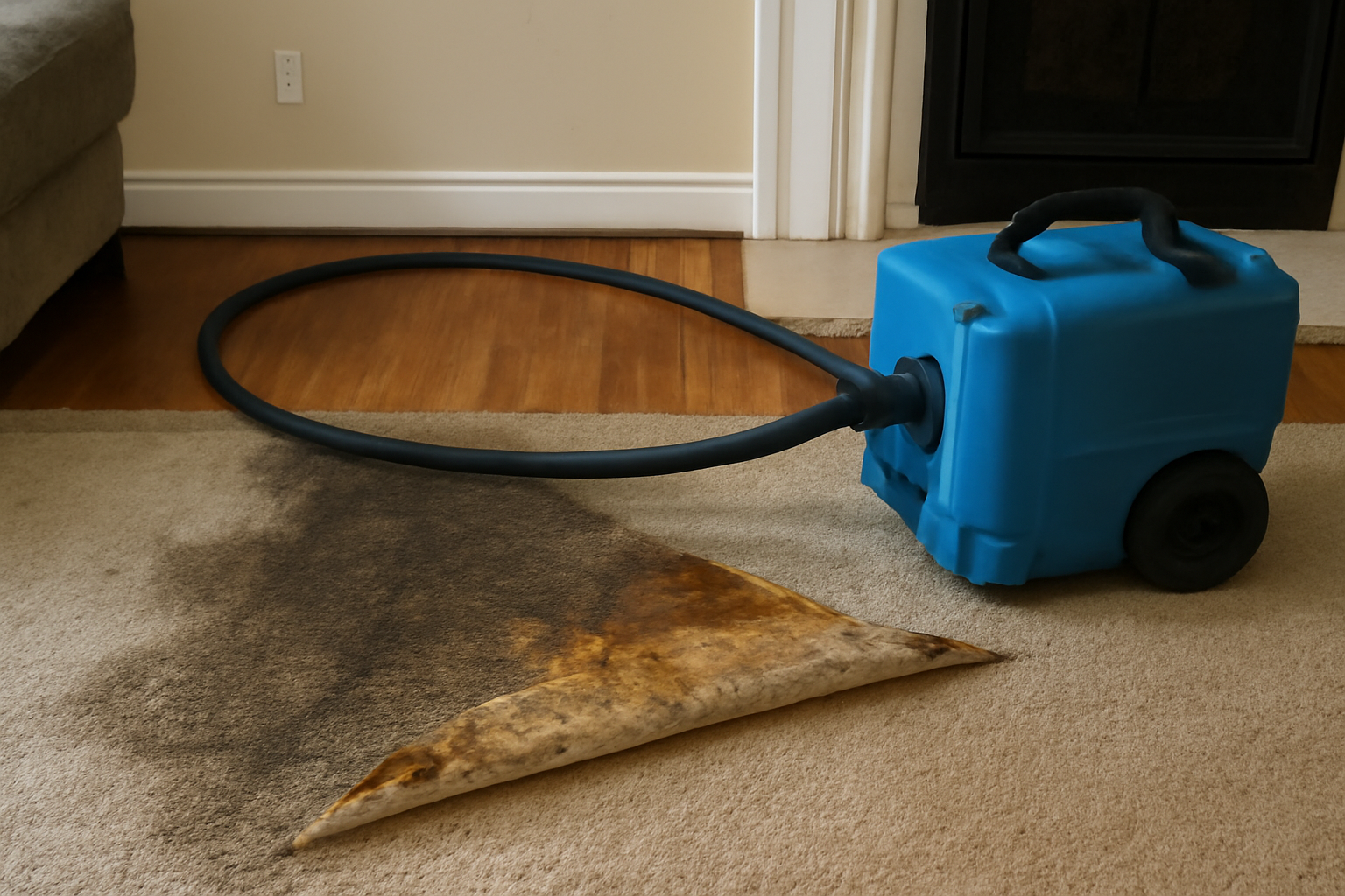 Carpet Pad Water Extraction in Aldine, TX