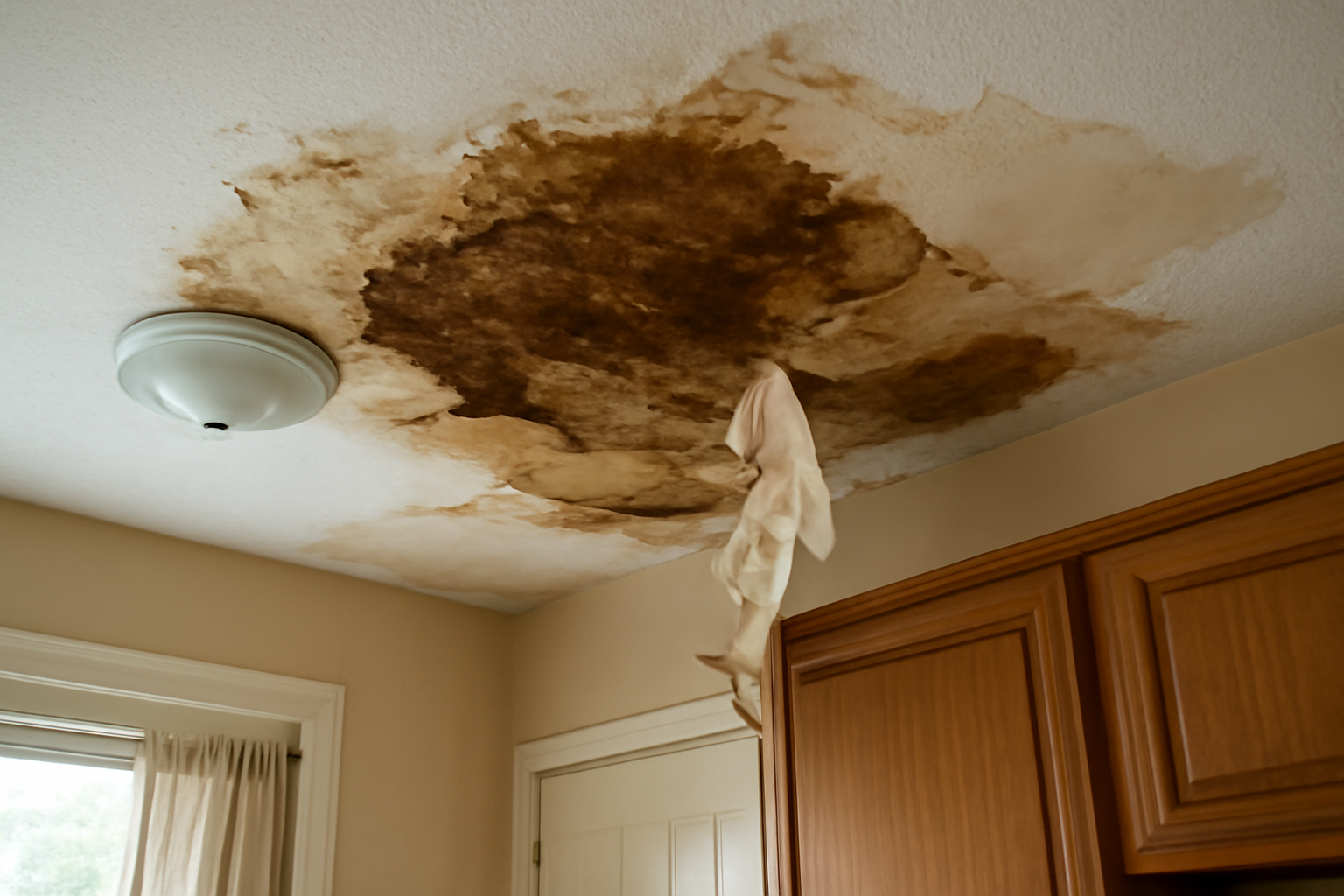 Ceiling Water Damage Repair in Aldine, TX