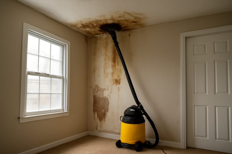 Ceiling Water Extraction