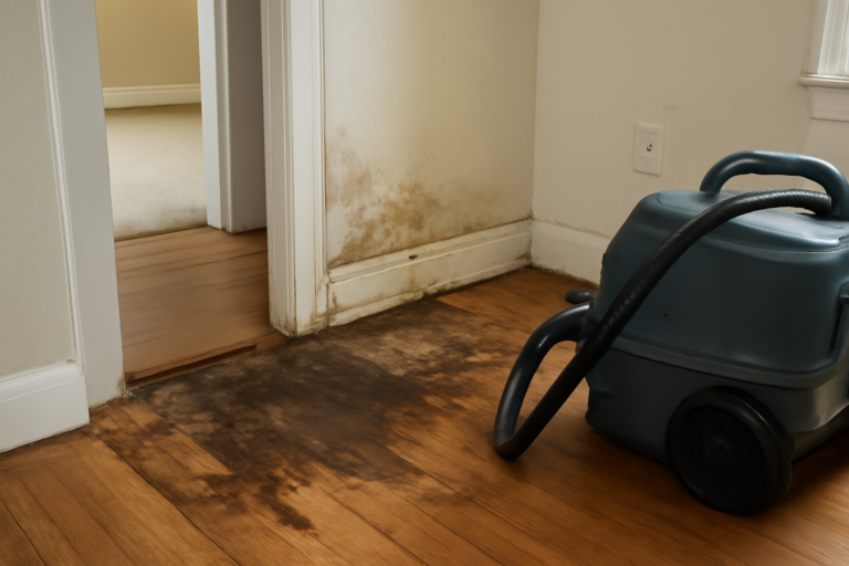 Floor Water Damage Restoration