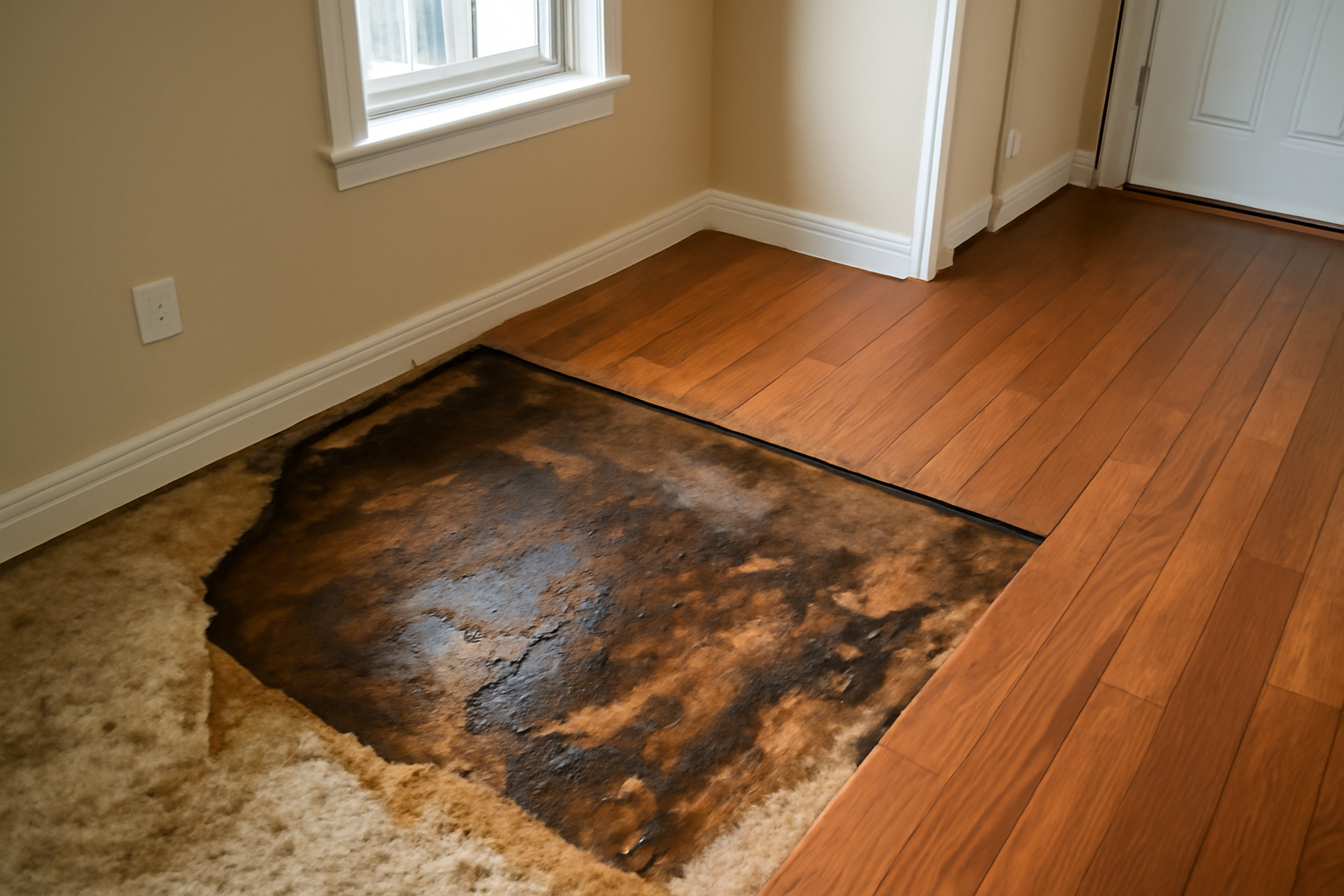Flooring Replacement After Water Damage in Cleveland, TX