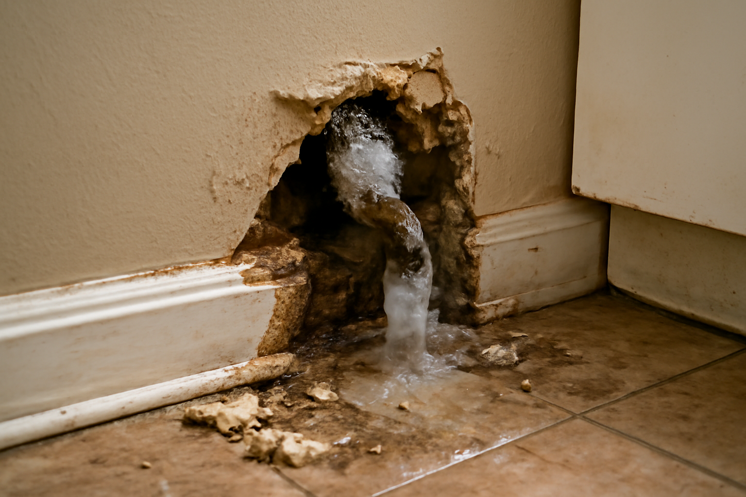 Frozen Pipe Water Removal in Aldine, TX