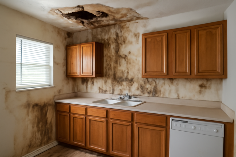 Kitchen Water Damage Restoration