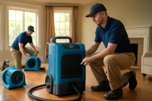 Water damage restoration service