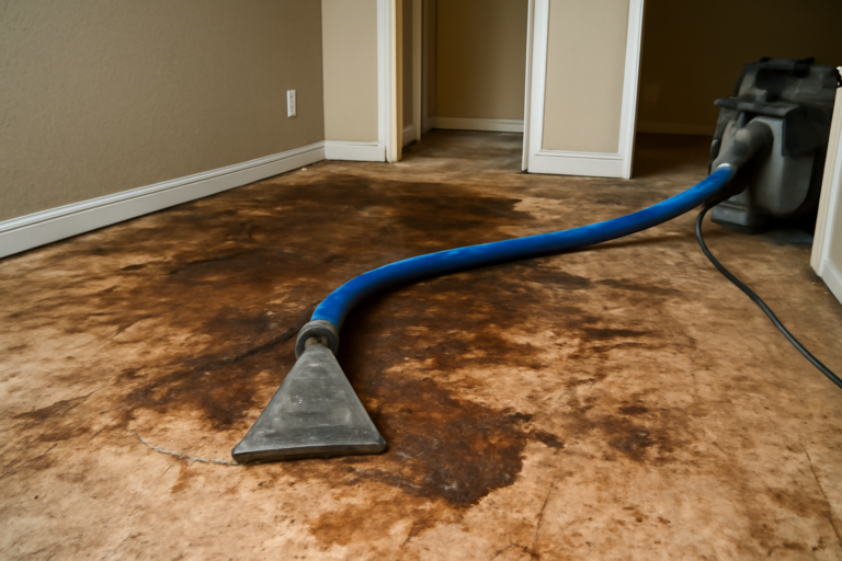 Subfloor Water Extraction