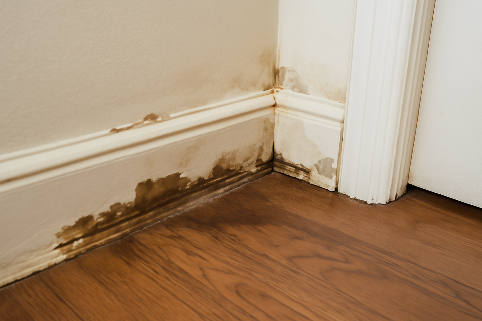 Trim & Baseboard Replacement After Water Damage in Aldine, TX