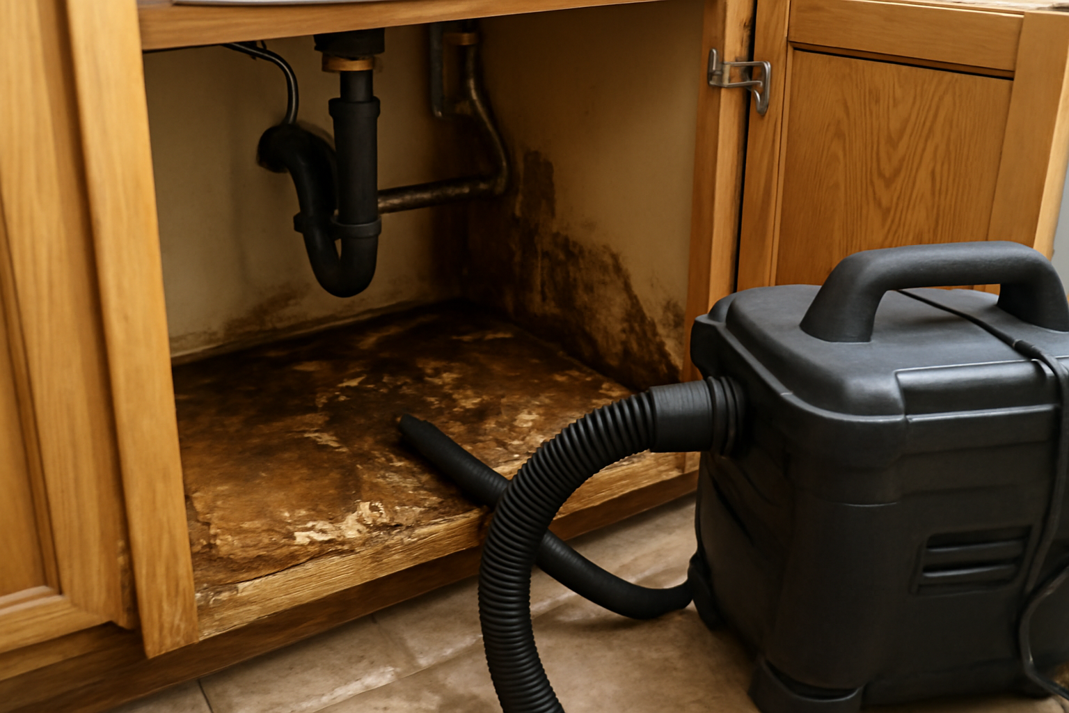 Under Sink Water Extraction in Aliana, TX
