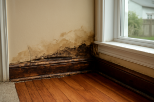 Wood Trim Water Damage Restoration